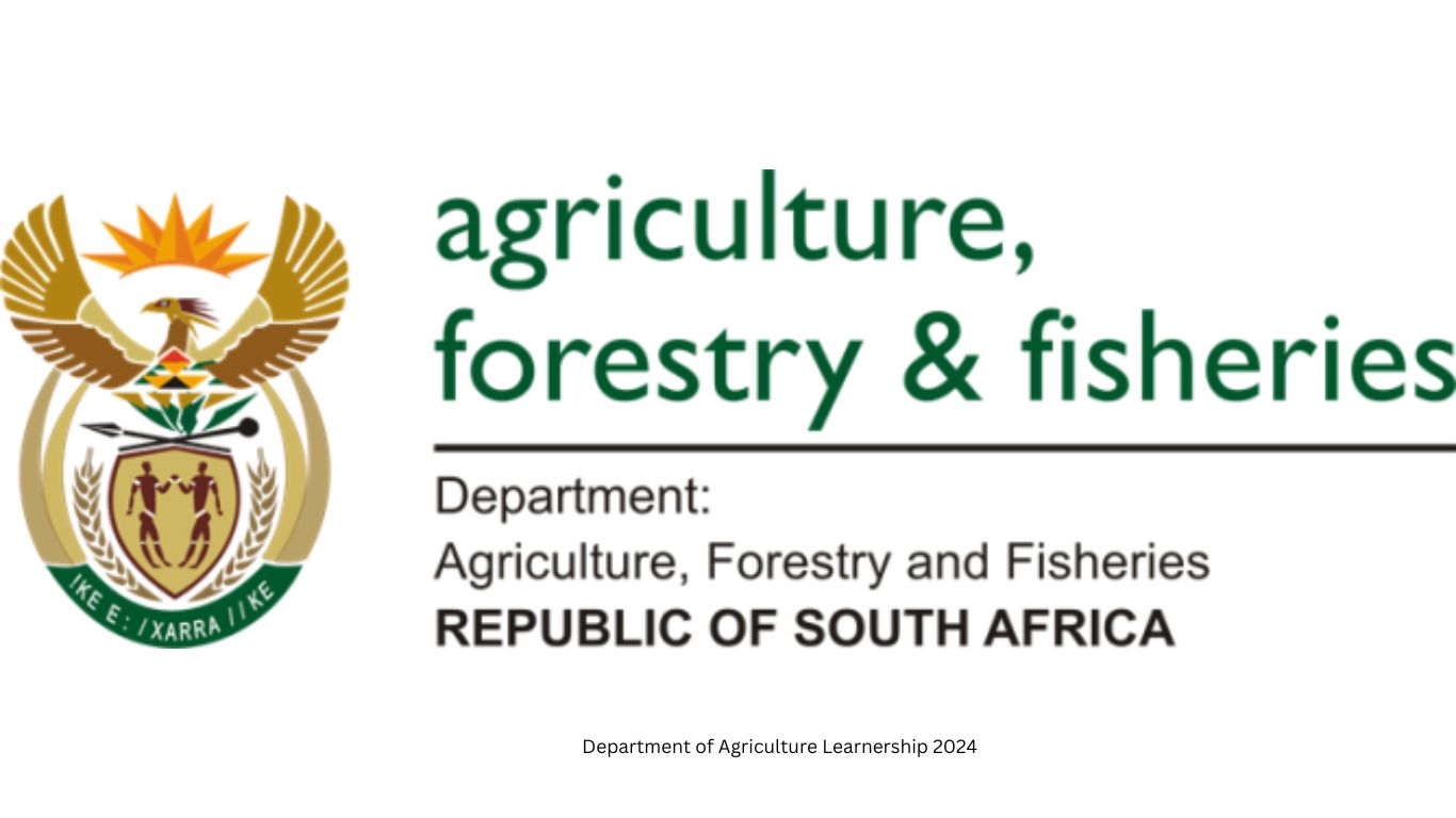 Department of Agriculture Learnership 2024: How to Apply
