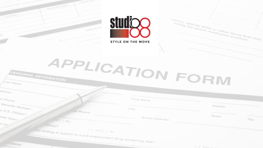 Studio 88 Job Application Form: Your Gateway to Opportunities