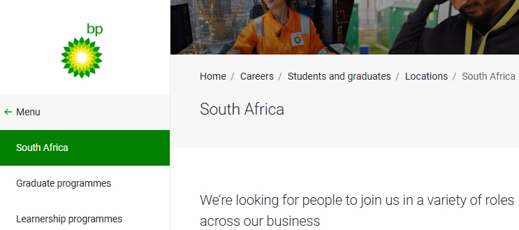 BP Learnership programmes 2025