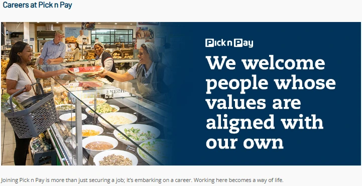 Pick n Pay Vacancies