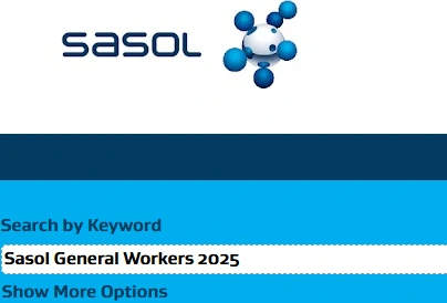 Sasol General Workers 2025