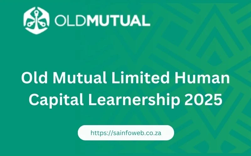 Old Mutual Limited Human Capital Learnership 2025