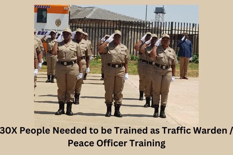 30X People Needed to be Trained as Traffic Warden / Peace Officer Training