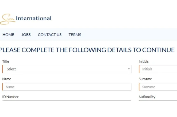 Sun International FETC Bus Admin Learnerships 2025